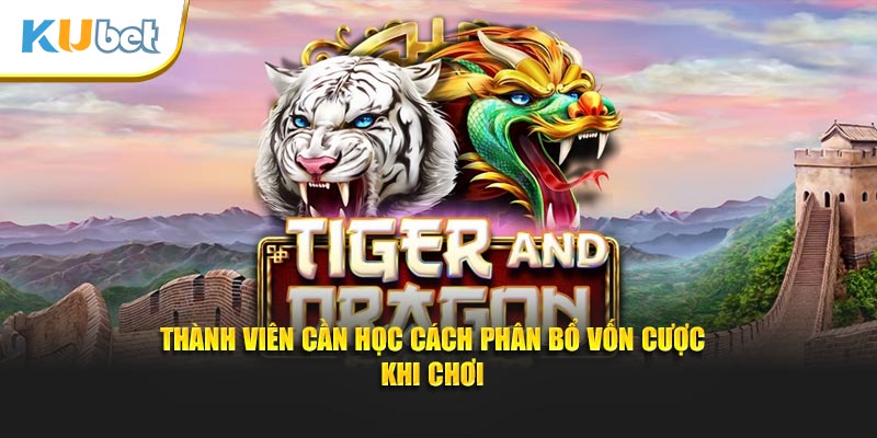 Thành viên cần học cách phân bổ vốn cược khi chơi